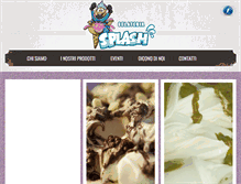Tablet Screenshot of gelateriasplash.it